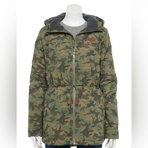 Women’s Columbia Chatfield Hill Fleece Lined Camo Jacket with Waist Cinch